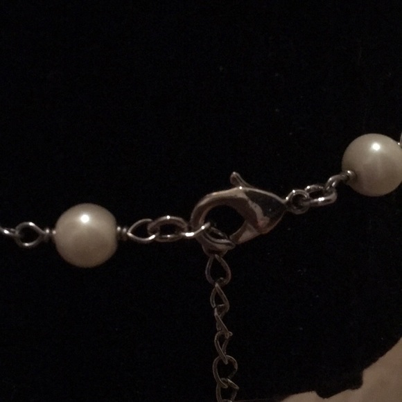 Vintage Carolee pearl and AB statement necklace - Picture 4 of 6